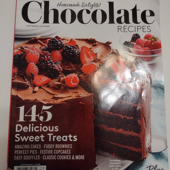 NEW chocolate recipes cookbook - 145 recipes - Picture 1 of 3